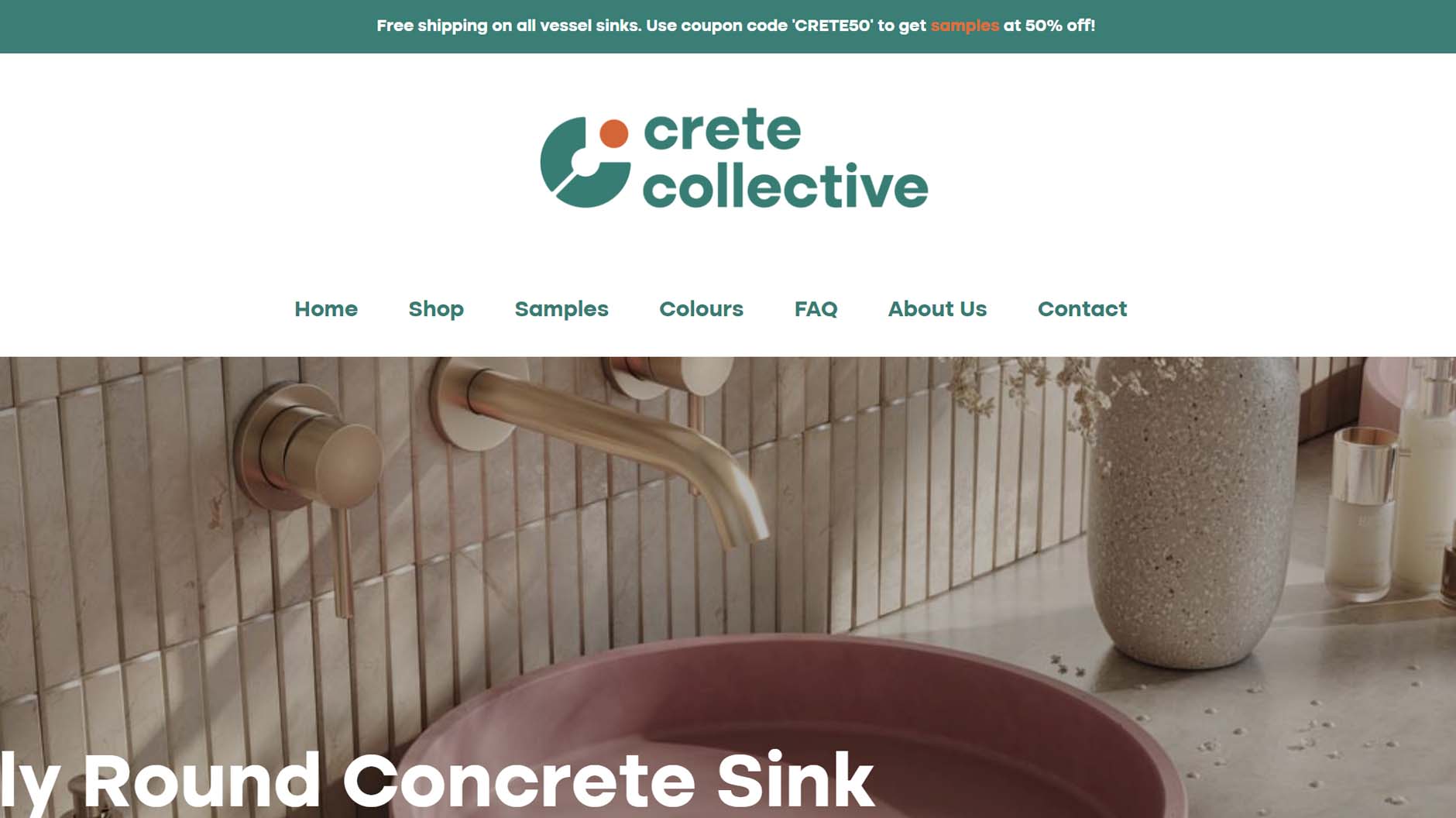 Website Design - Crete Collective