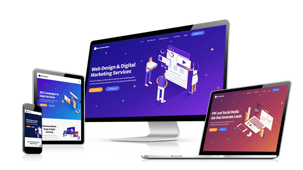 Edmonton website design and website development company